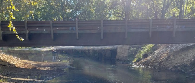 Bridge over a river